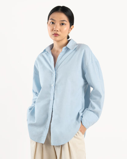 ISKA OVERSIZE CHAMBRAY SHIRT