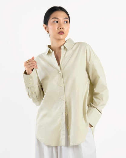 ISKA OVERSIZE CHAMBRAY SHIRT