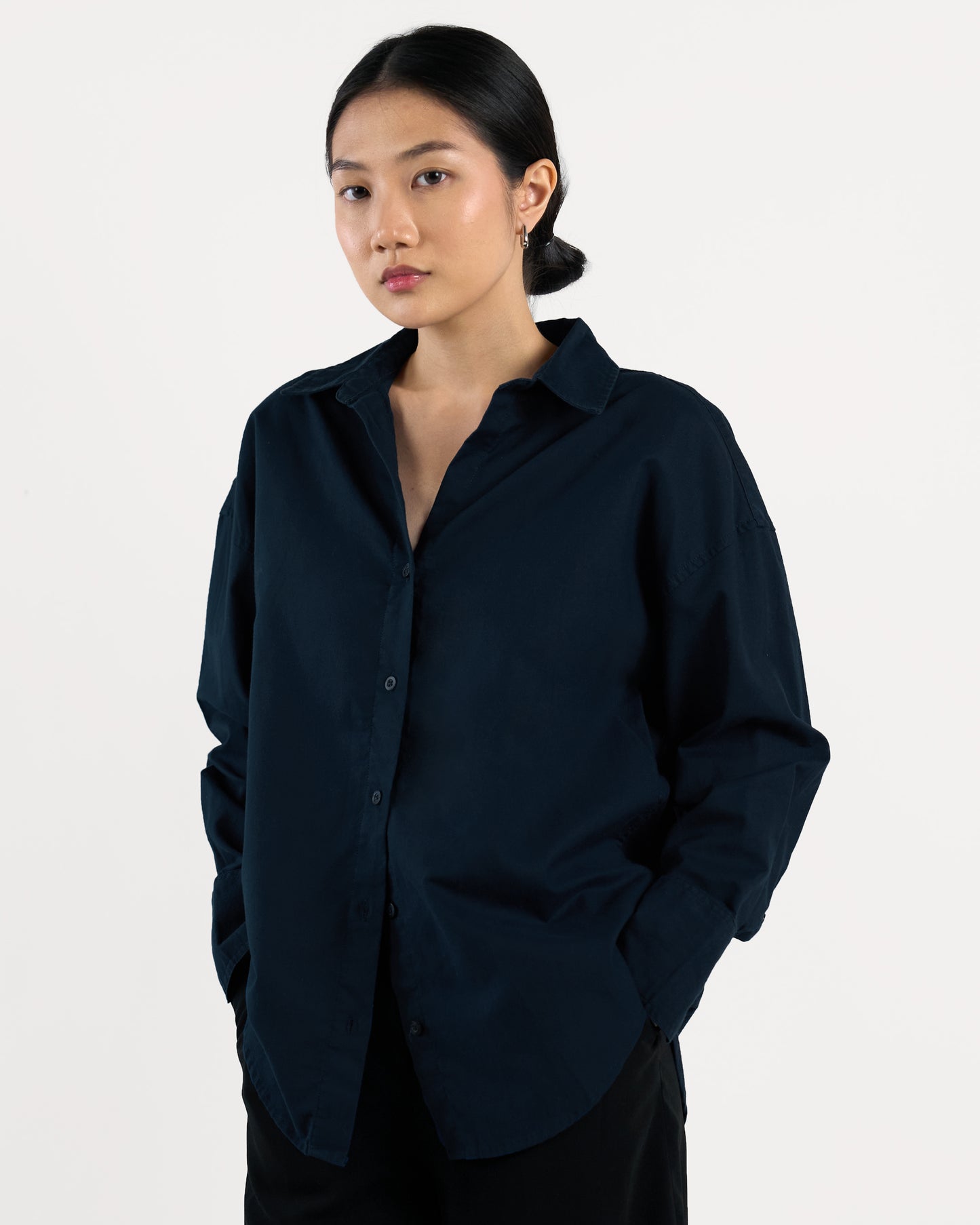 ISKA OVERSIZE CHAMBRAY SHIRT