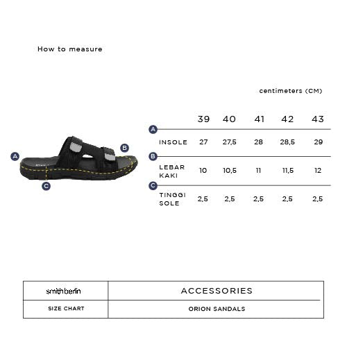 SANDAL SLIDES ORION