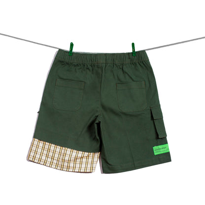 Smith Berlin X AR Empeg Shorts Army bahan Katun Polyester